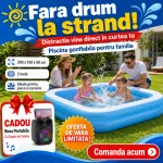 PISCINA GONFLABILA + BOXA 1